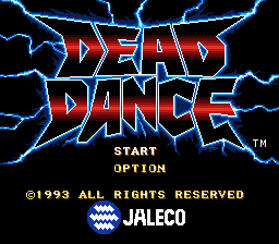 Dead Dance (Japan) Title Screen